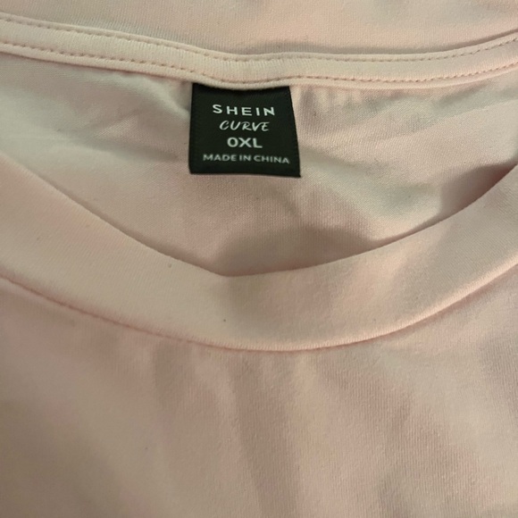 SHEIN Women’s Pink and Gray Teacher Graphic Tees - Picture 5 of 5